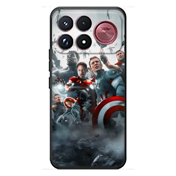 Чехол с рисунком «Команда марвел» для Xiaomi Poco F9 Ultra