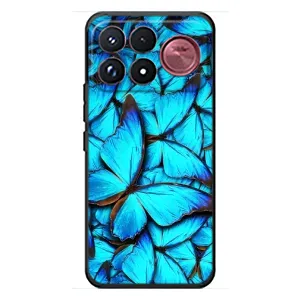 Силіконовий бампер з картинкою звірів для Xiaomi Poco F9 Ultra (Крила метеликів)