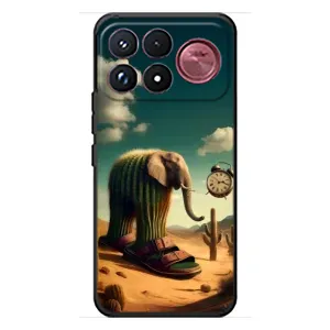 Чехол с мемами тралалело тралала для Xiaomi Poco F9 Ultra (Лирили ларила)