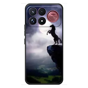 Чохли з зображенням різних тварин на Xiaomi Poco F9 Ultra (Кінь)