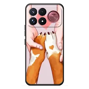 Чохол (ТПУ) Милі песики для Xiaomi Poco F9 Ultra (Любов до собак)