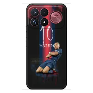 Чехол (TPU) с Футболистом на Xiaomi Poco F9 Ultra (MBAPPE 10)