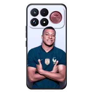 Чехол (TPU) с Футболистом на Xiaomi Poco F9 Ultra (Мбаппешичка)