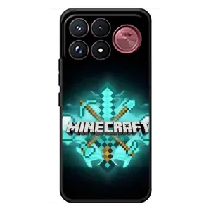 Чехол майнкрафт для Xiaomi Poco F9 Ultra (MineCraft 2)
