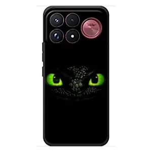 Чехол дракон Беззубик для Xiaomi Poco F9 Ultra (Глаза Беззубика)