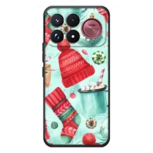 Чехол Санта Клаус для Xiaomi Poco F9 Ultra (Одежда)