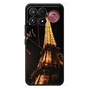 Чехол с Эйфелевой башней на Xiaomi Poco F9 Ultra (Paris)