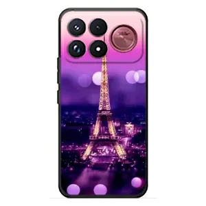 Чехол с Эйфелевой башней на Xiaomi Poco F9 Ultra (Париж башня)