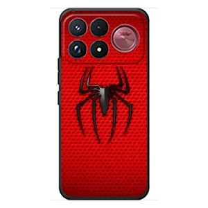 Чехол Супергерой Человека Паука на Xiaomi Poco F9 Ultra (Паук марвел)