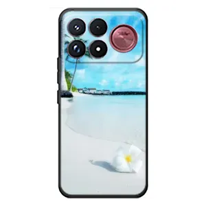 Летний Чехол на Xiaomi Poco F9 Ultra (Пляж)