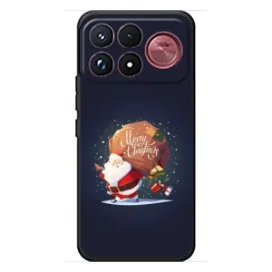 Чехол Санта Клаус для Xiaomi Poco F9 Ultra (Подарки от Санты)