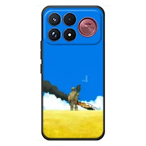 Чехлы на военную тематику для Xiaomi Poco F9 Ultra (Попадание)