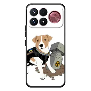 Чехол с принтом Собаки Патрон для Xiaomi Poco F9 Ultra (Пёс Патрон с ракетой)