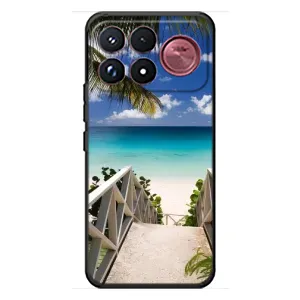 Летний Чехол на Xiaomi Poco F9 Ultra (Рай)