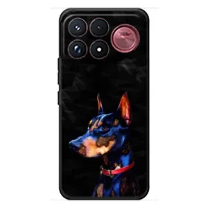 Бампер для Xiaomi Poco F9 Ultra з картинкою "Песики" (Собака Мопсік)