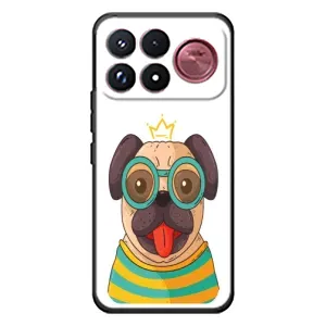 Бампер для Xiaomi Poco F9 Ultra з картинкою "Песики" (Собака Король)