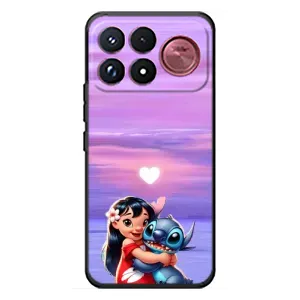 Чехол с рисунком Стич для Xiaomi Poco F9 Ultra (Стич и Лило)