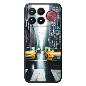 Силиконовый бампер (Работники) на Xiaomi Poco F9 Ultra (Такси)