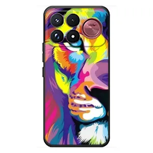 Чохол з картинкою на Xiaomi Poco F9 Ultra (Яскравий Лев)