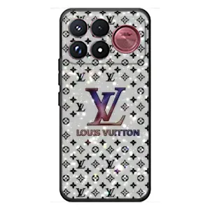 Чехол Стиль Louis Vuitton на Xiaomi Poco F9 Ultra (Яркий LV)