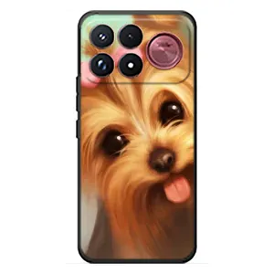 Чохол (ТПУ) Милі песики для Xiaomi Poco F9 Ultra (Йоркширський тер'єр)