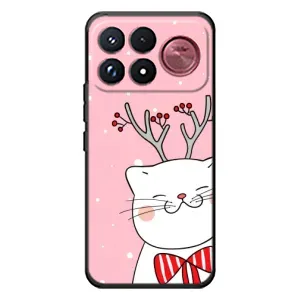 Чохол на тематику: Коти для Xiaomi Poco F9 Ultra (Зимовий кіт)