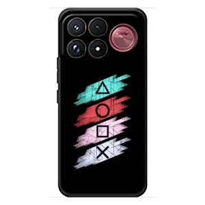 Чехол КИБЕРСПОРТ для Xiaomi Poco F9 Ultra (Значки Sony)