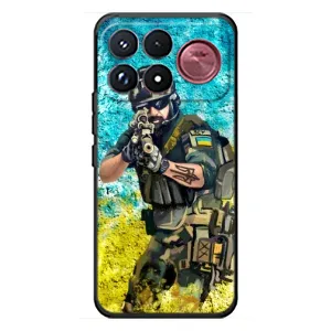 ЗСУ Чехлы (TPU) для Xiaomi Poco F9 Ultra (ЗСУ  Воин)