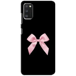 Чехол банты для Xiaomi POCO M3 Pro (4G/5G) (Бант на черном)