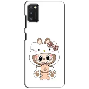 Чохол з принтом Лабубу для Xiaomi POCO M3 Pro (4G/5G) (Білий Лабубу)