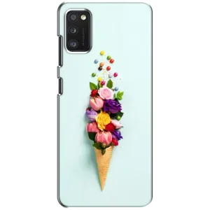 Чехлы с тематикой "ЦВЕТЫ" на Xiaomi POCO M3 Pro (4G/5G) (Цветок-мороженное)