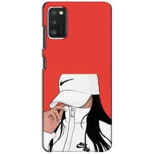 Силіконовый Чохол на Xiaomi POCO M3 Pro (4G/5G) з картинкой Модных девушек (Дівчина Nike)