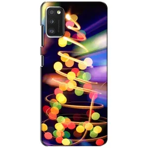 Чехол Новогодняя Елка на Xiaomi POCO M3 Pro (4G/5G) (Гирлянды)