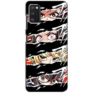 Силиконовые чехлы с глазами Anime для Поко М3 про (Глаза на чорном)