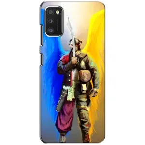 Чехол с картинкой (Патриотический КОЗАК) на Xiaomi POCO M3 Pro (4G/5G) (Козак с крыльями)
