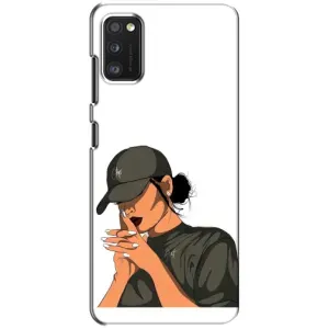 Силіконовый Чохол на Xiaomi POCO M3 Pro (4G/5G) з картинкой Модных девушек (У зеленому)