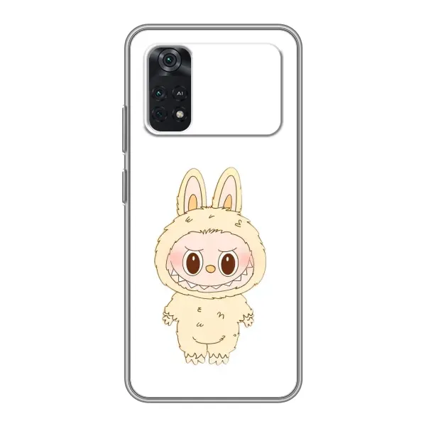 Чехол с рисунком «Бежевый Лабубу» для Xiaomi POCO M4 Pro 5G Чехол с рисунком «Бежевый Лабубу» для Xiaomi POCO M4 Pro 5G