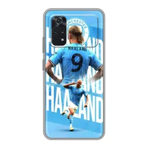 Чехлы с принтом для Xiaomi POCO M4 Pro 5G Футболист (Erling Haaland)
