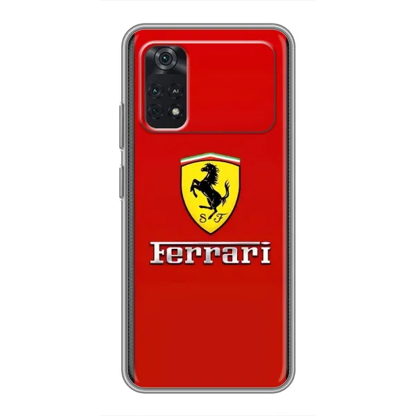 Чехол с рисунком «Ferrari Logo» для Xiaomi POCO M4 Pro 5G Чехол с рисунком «Ferrari Logo» для Xiaomi POCO M4 Pro 5G