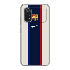 Чехол для Xiaomi POCO M4 Pro 5G (Барселона) (Фк Барселона)