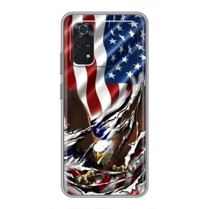 Чохол Прапор USA для Xiaomi POCO M4 Pro 5G (Прапор USA)
