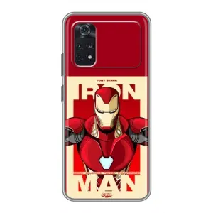 Чохол Супергерой Залізна Людина на Xiaomi POCO M4 Pro 5G (Iron man)