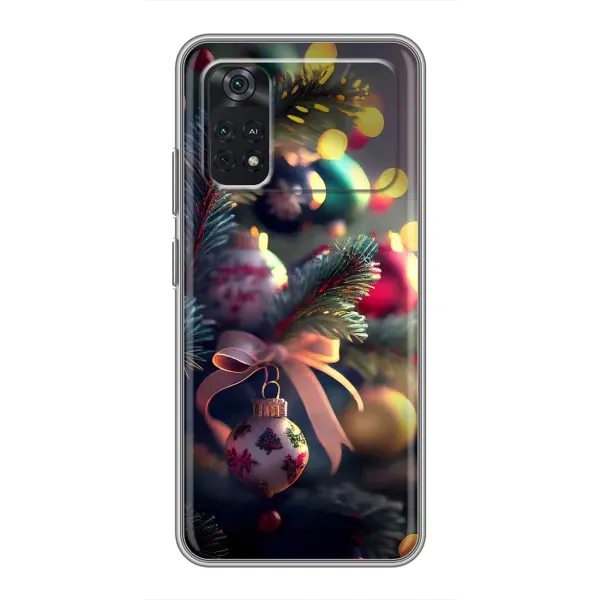 Чехол с рисунком «Красивая елочка» для Xiaomi POCO M4 Pro 5G Чехол с рисунком «Красивая елочка» для Xiaomi POCO M4 Pro 5G