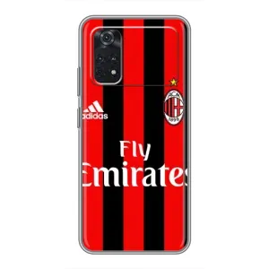 Чехлы с ТОП Футбольными клубами на Xiaomi Poco M4 Pro 5G (Milan)