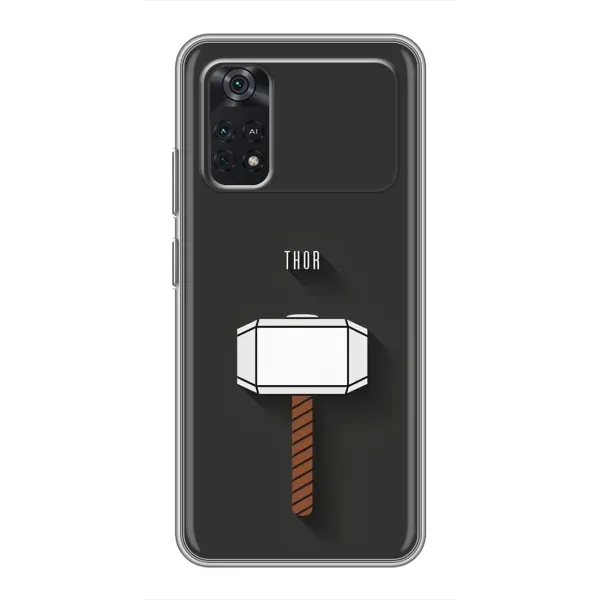 Чехол с рисунком «Молот Тора» для Xiaomi POCO M4 Pro 5G