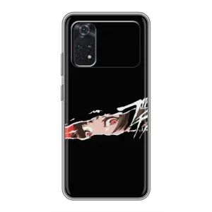 Силиконовые чехлы с глазами Anime для Поко М4 про (5G) (Персона 5)