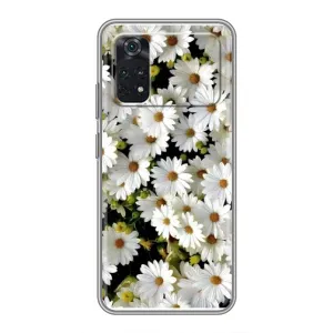 Чохол з ромашками на Xiaomi POCO M4 Pro 5G (Рамка в ромашках)