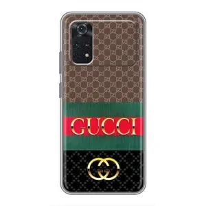 Чехлы Бренд GUCCI для Xiaomi POCO M4 Pro 5G (Стиль GUCCI)