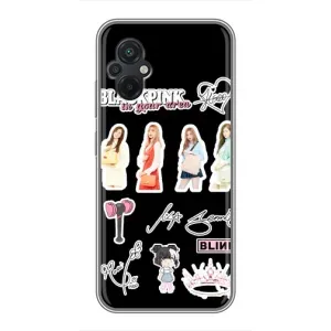 Чохли з картинкою для Xiaomi POCO M5 (Арт блекпінг)