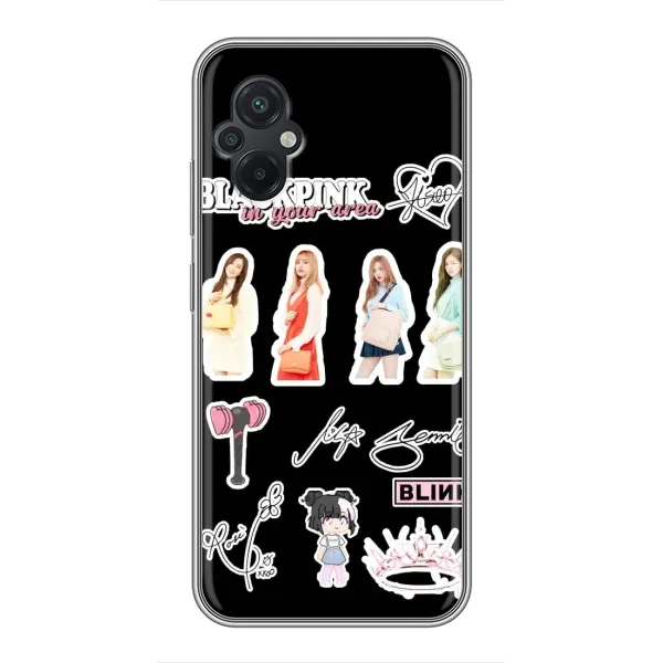 Чехол с рисунком «Арт блэкпинг» для Xiaomi POCO M5 Чехол с рисунком «Арт блэкпинг» для Xiaomi POCO M5